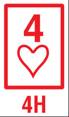 Four of Hearts