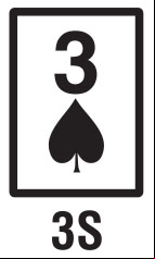 Three of Spade